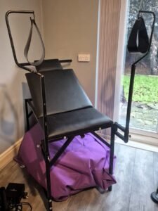 Gyno Chair for better access for pegging fisting and CBT